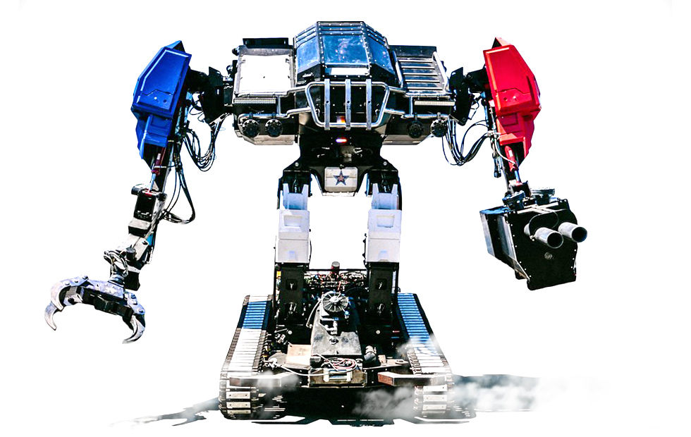 نبرد سهمگین رباتهای غول پیکر در ژاپن؛ Eagle Prime و Kuratas -01