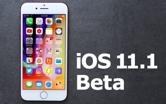 پنجمین نسخه بتای iOS 11.1 در دسترس تمامی کاربران قرار گرفت -1