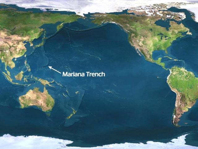 عمیق ترین نقطه جهان - گودال ماریانا 